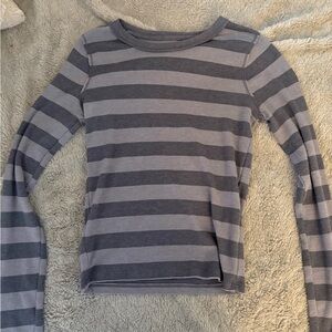 Striped Long Sleeve Top